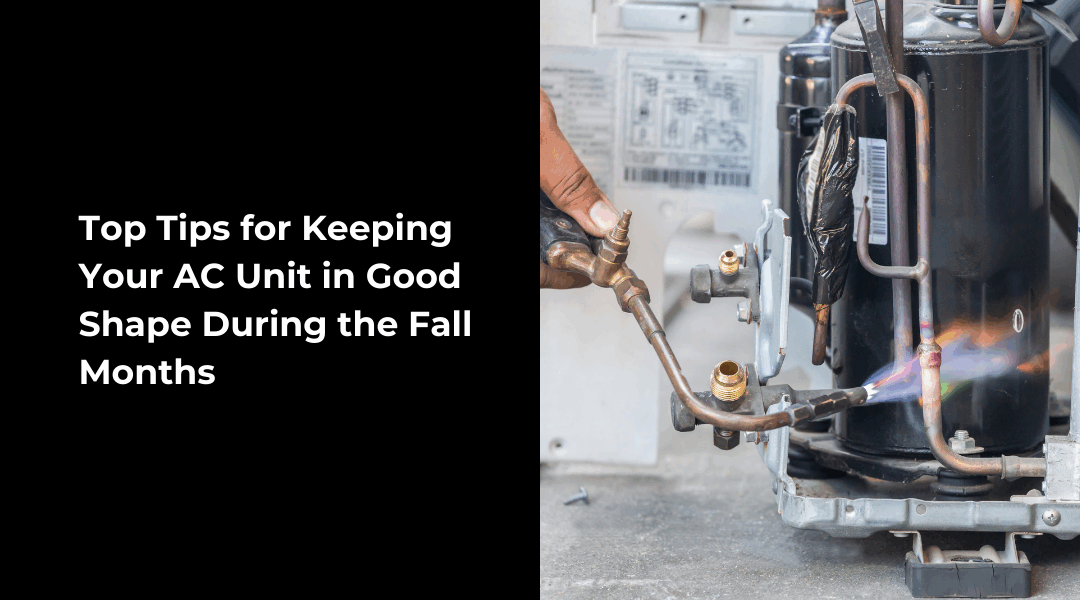 Top Tips for Keeping Your AC Unit in Good Shape During the Fall Months