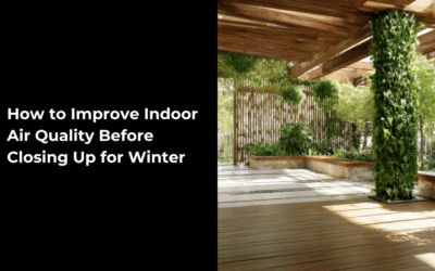 How to Improve Indoor Air Quality Before Closing Up for Winter